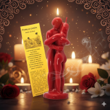 VELON PAREJA UNIDA COLORES (Rojo) | Tienda Esotérica