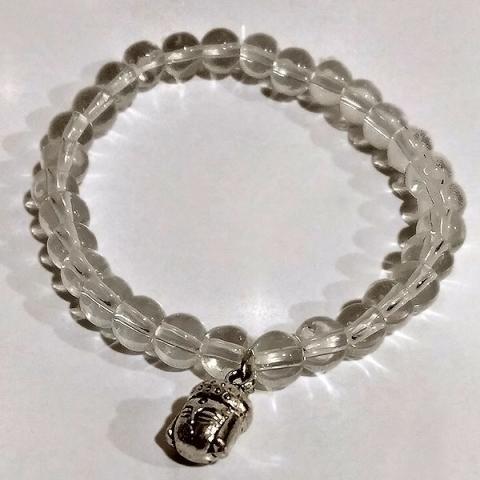 PULSERA CUARZO ROCA C/COLGANTE | Tienda Esotérica
