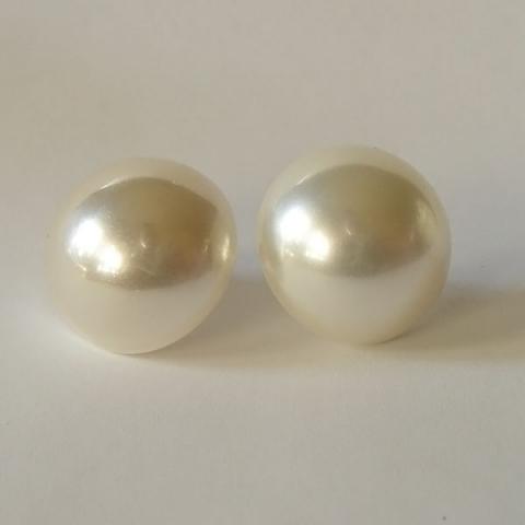PENDIENTES MED.PERLA PEQ. | Tienda Esotérica