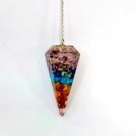 PÉNDULO 7 CHAKRAS | Tienda Esotérica