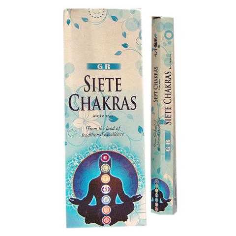 INCIENSO 7 CHAKRAS | Tienda Esotérica