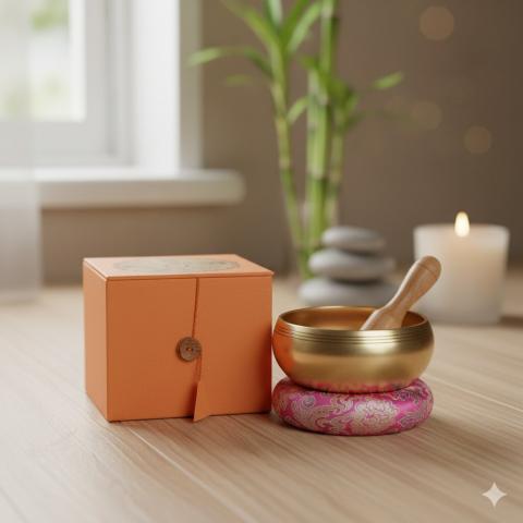 CUENCO MED. CON ESTUCHE (10%) | Tienda Esotérica