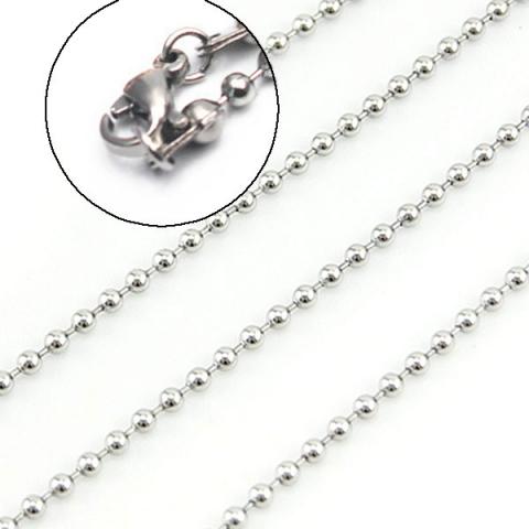 CADENA INOX. BOLAS 60 | Tienda Esotérica