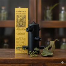 VELÓN 7 SIETE MECHAS NEGRO | Tienda Esotérica